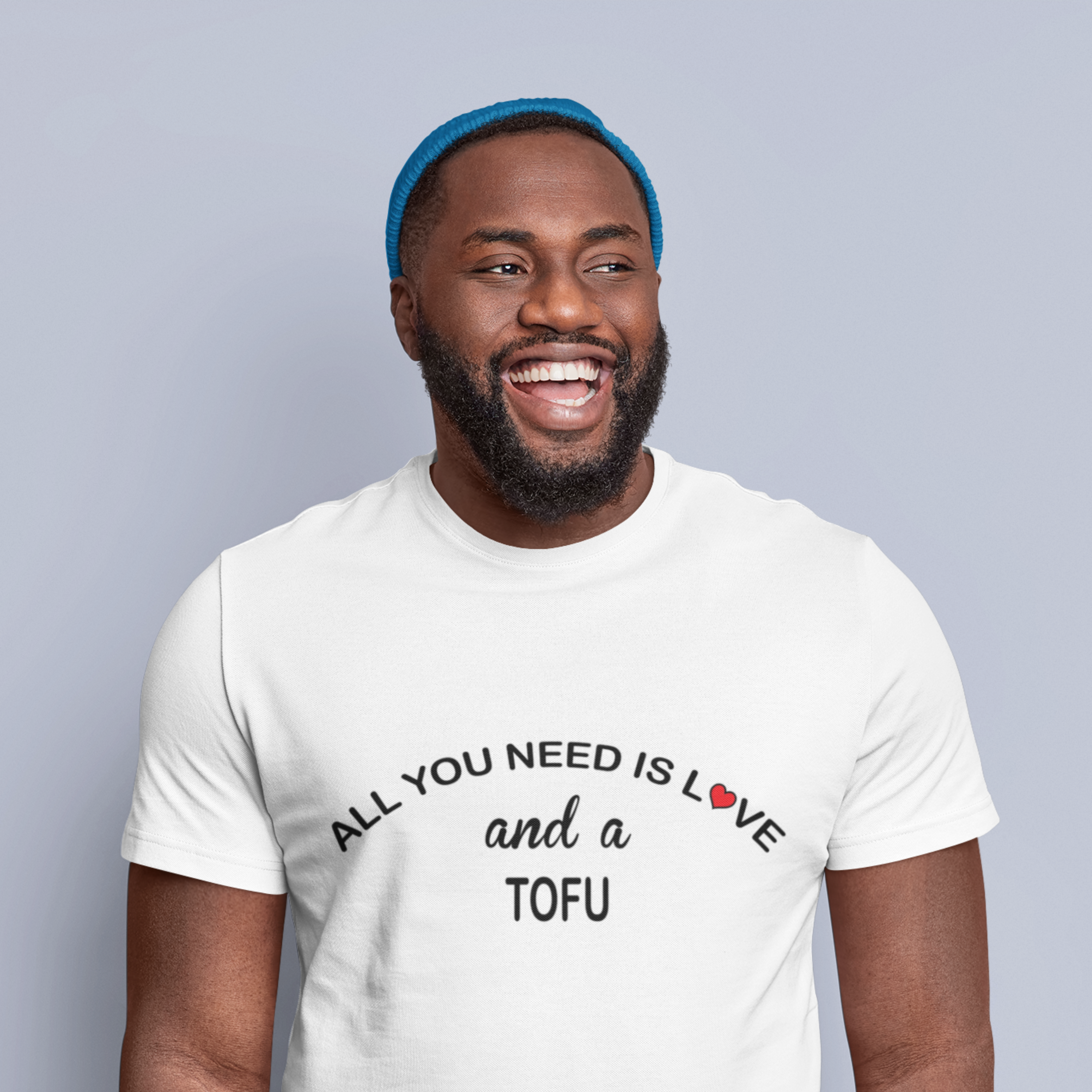 All You Need Is Love Tofu Colored T-Shirt