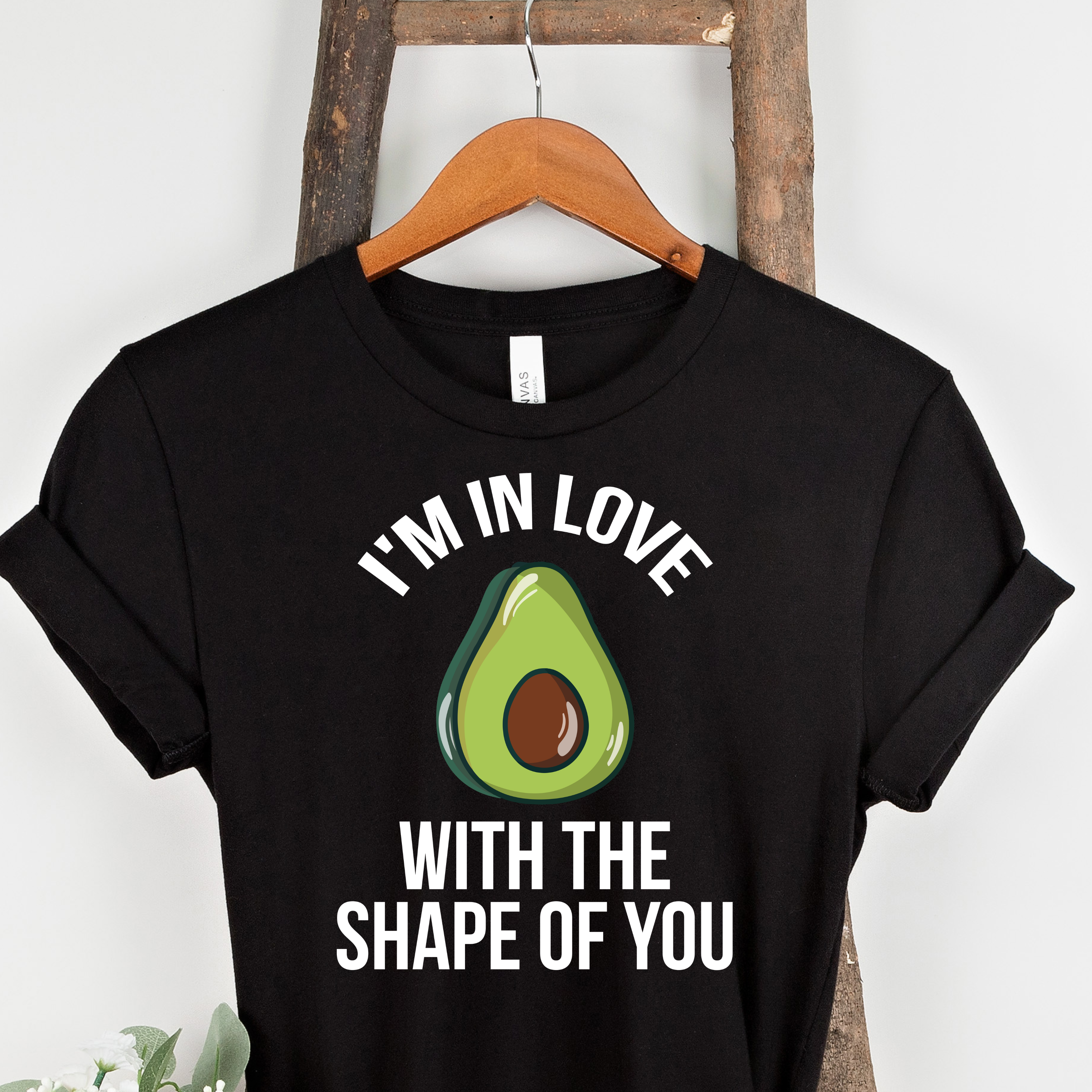 I'm In Love With The Shape Of You Avocado Unisex T-Shirt