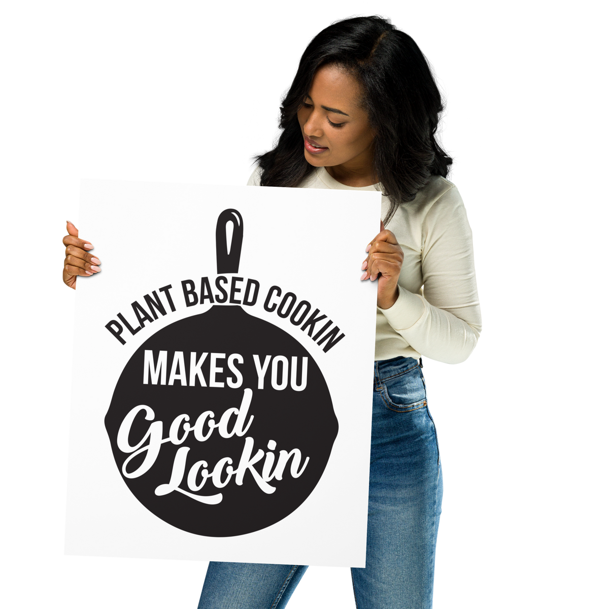PLANT BASED COOKIN' Poster