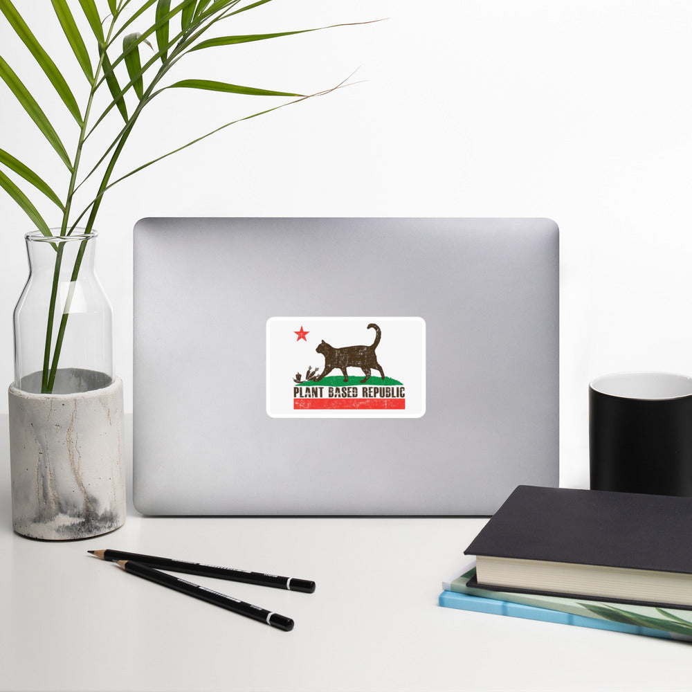 PLANT BASED REPUBLIC sticker