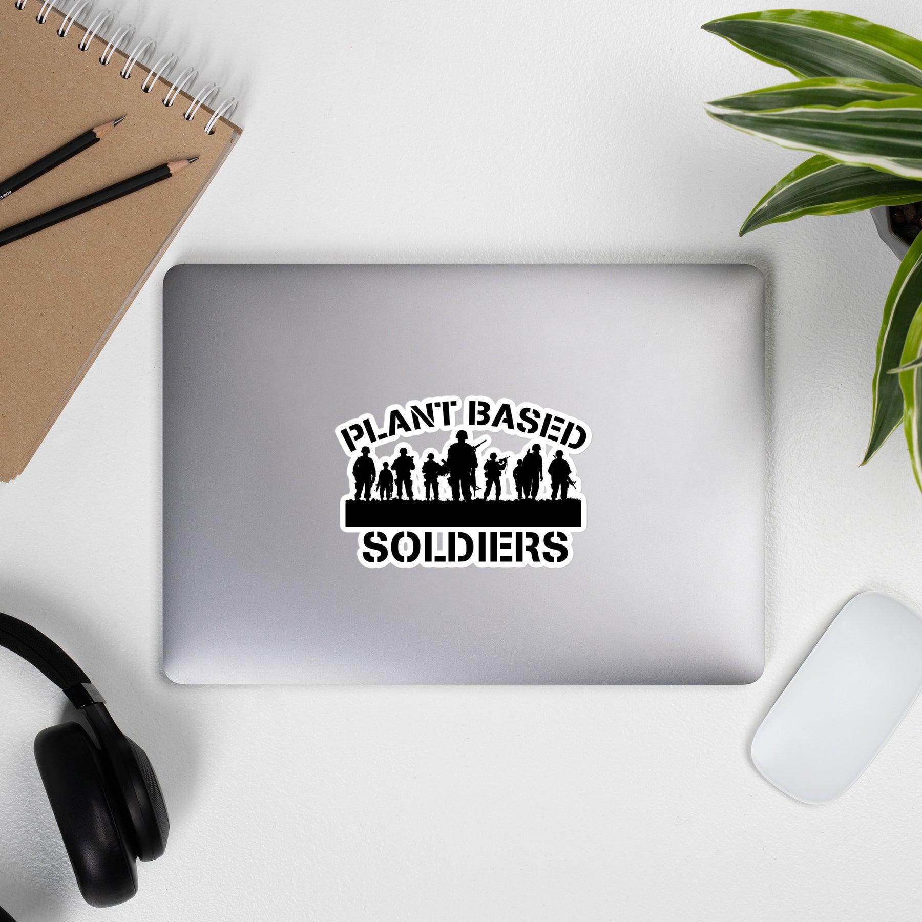 PLANT BASED SOLDIERS stickers