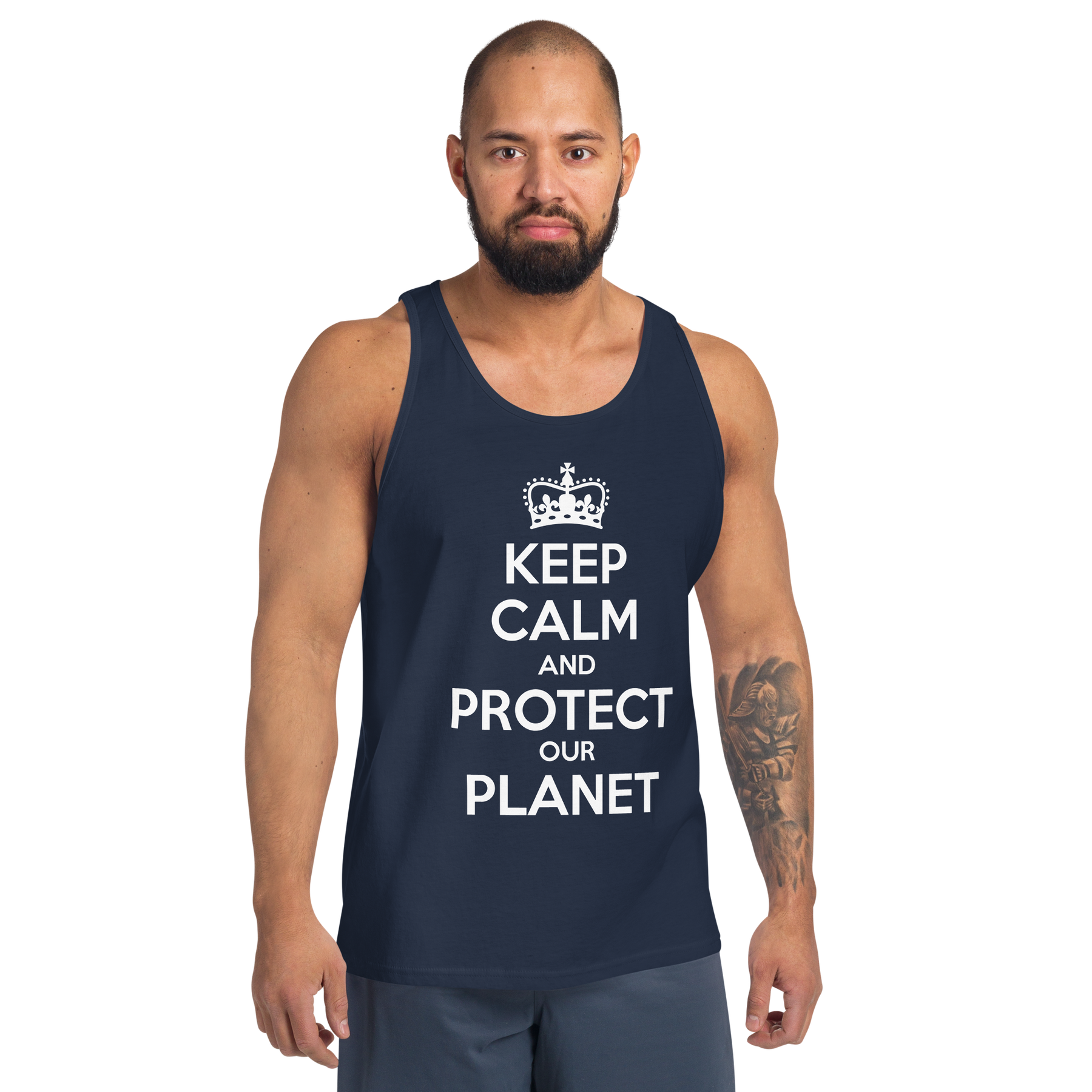 KEEP CALM PROTECT OUR PLANET  Tank Top