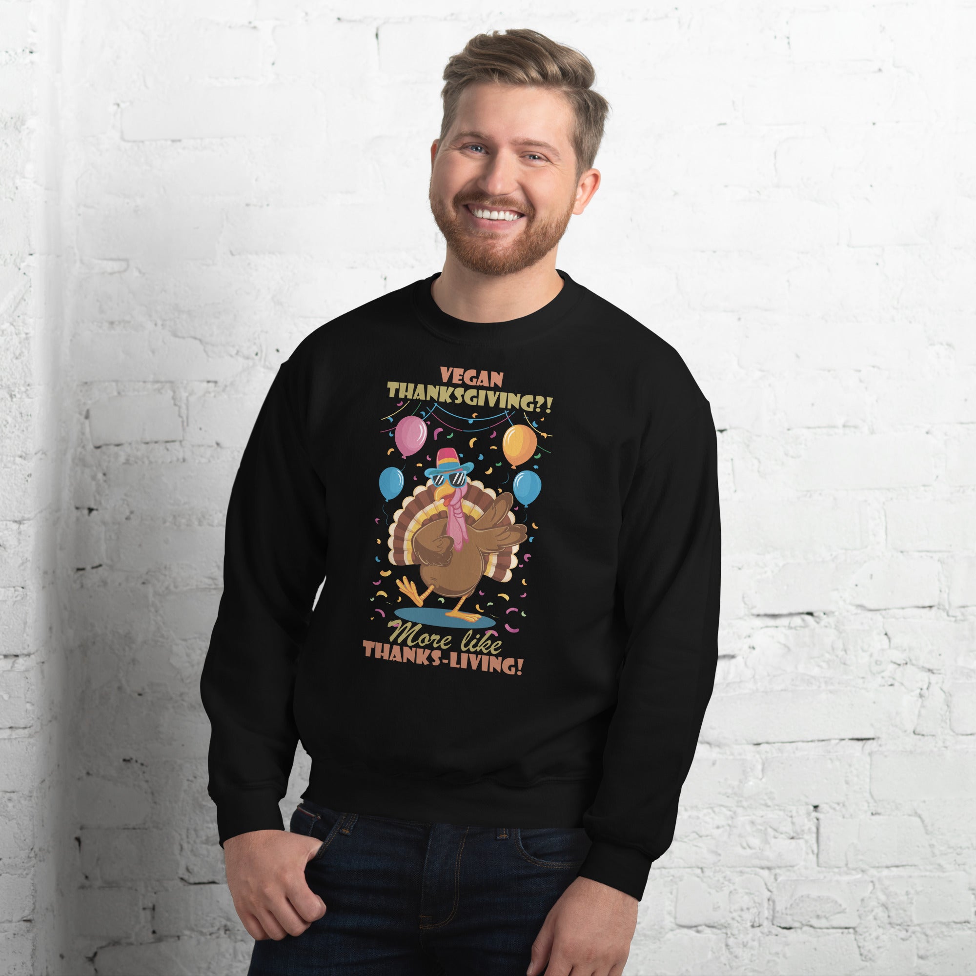 Thanks Living Unisex Sweatshirt