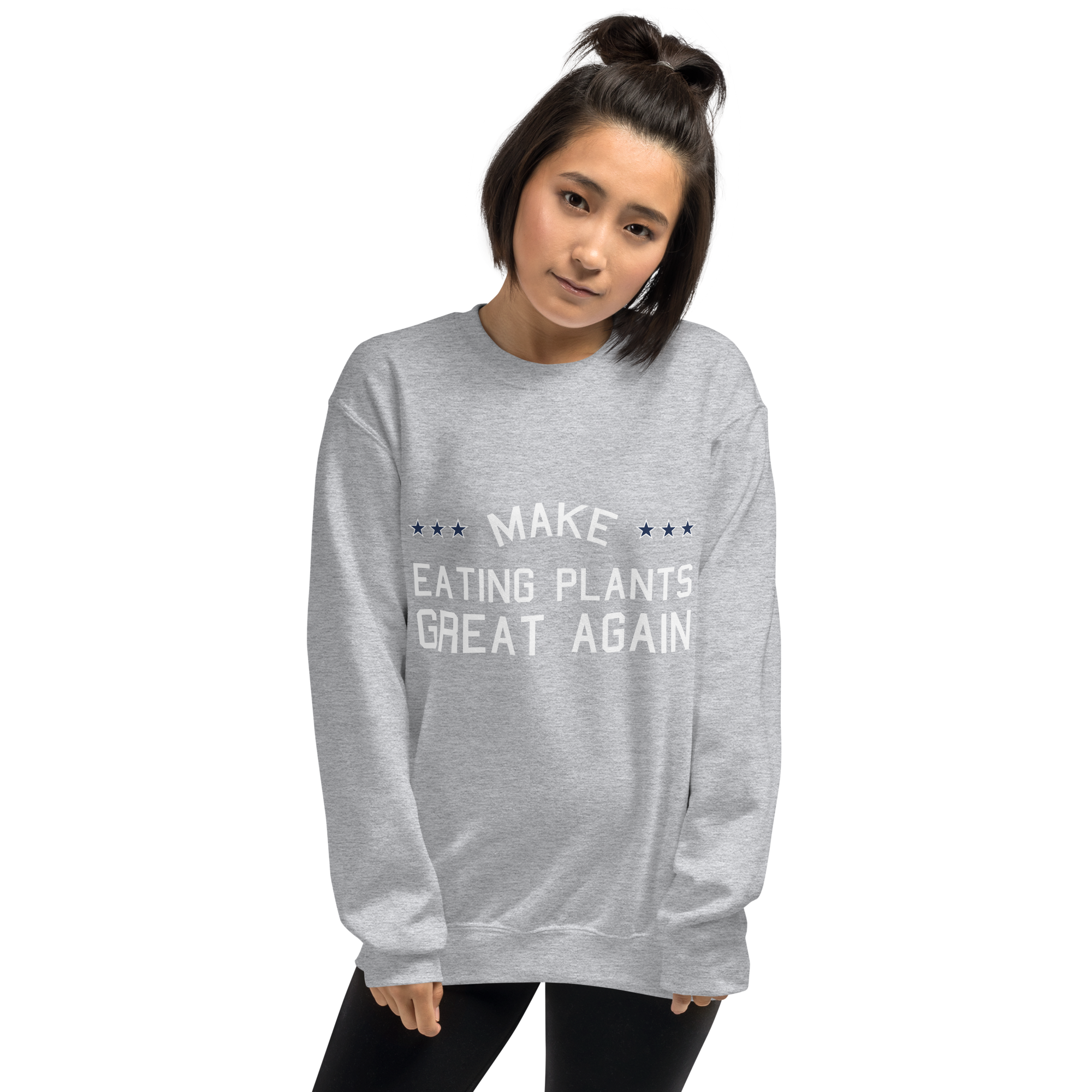Grey Vegan Sweatshirt