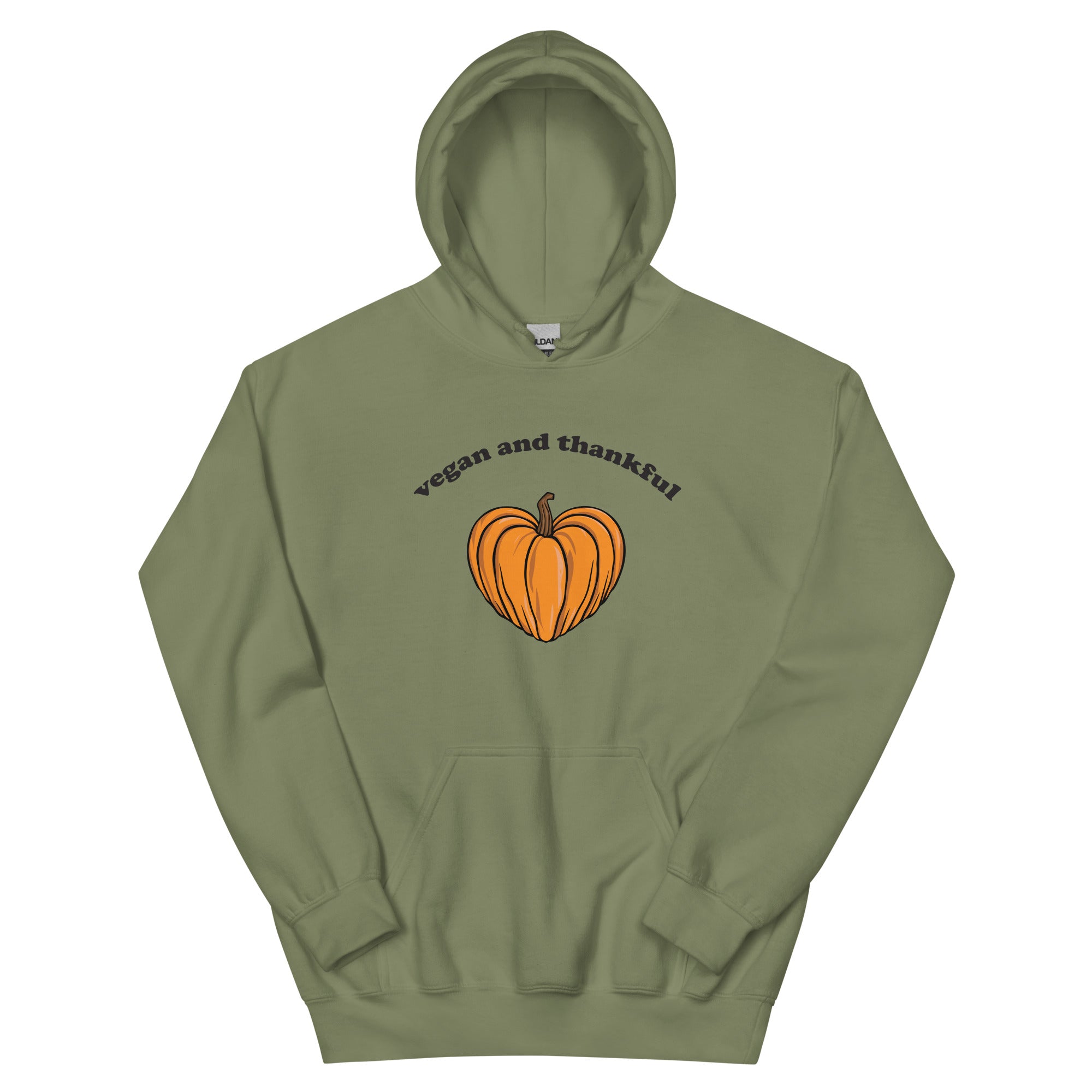 VEGAN AND THANKFUL Unisex Hoodie