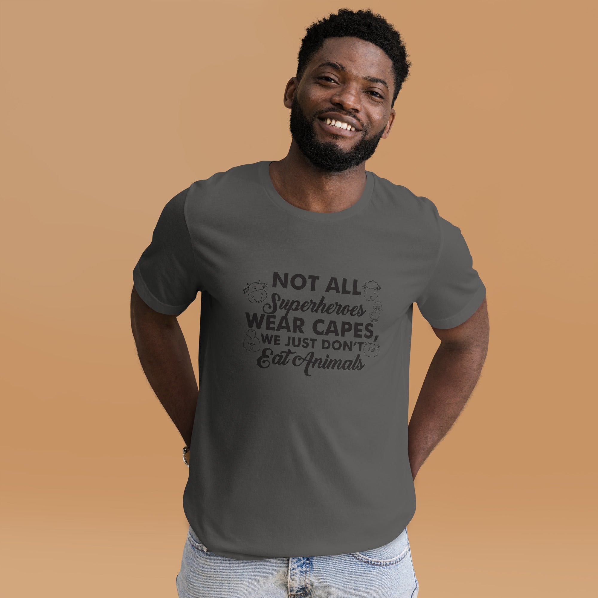 NOT ALL SUPER HEROES UNISEX T-SHIRT