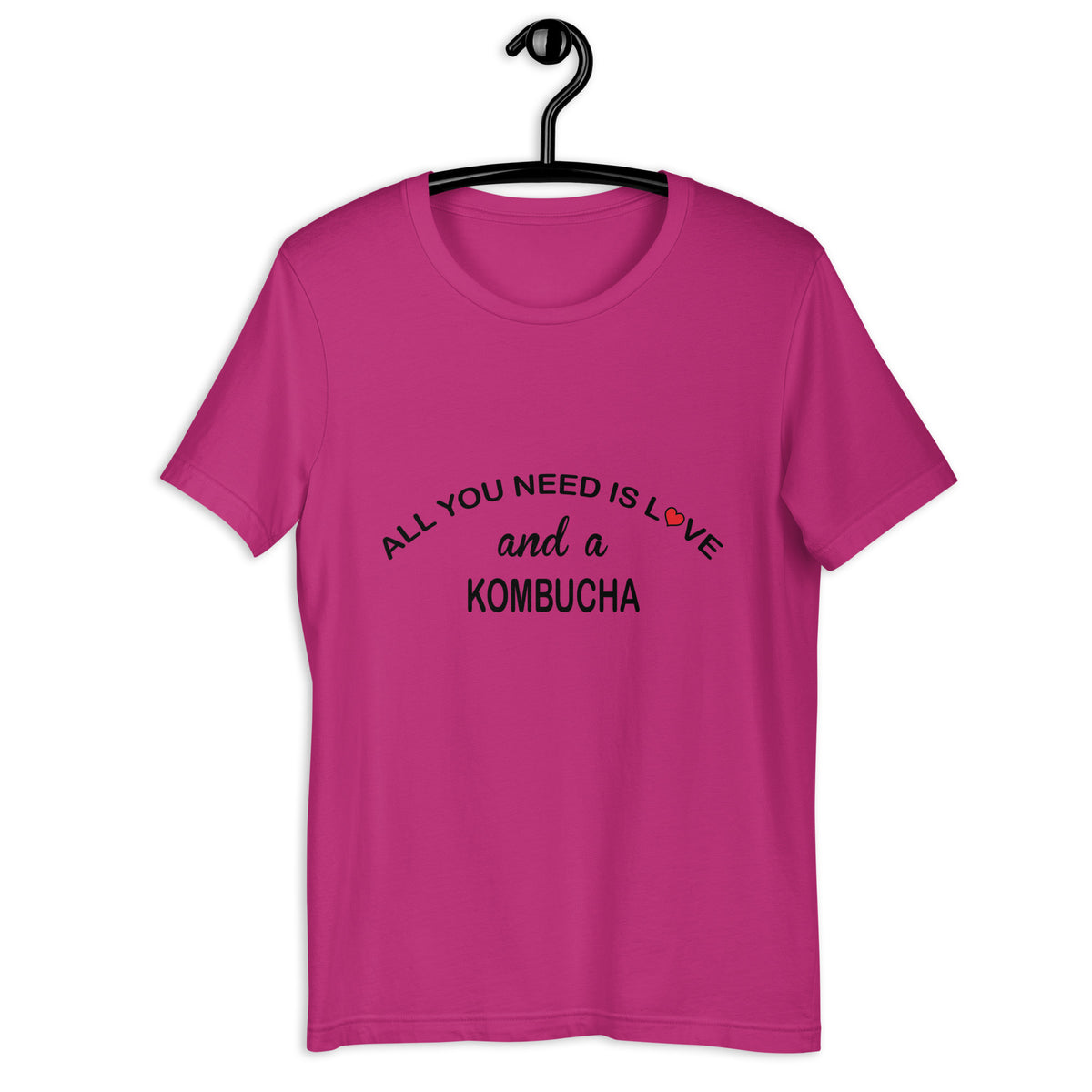 ALL YOU NEED IS LOVE...KOMBUCHA Colored t-shirt