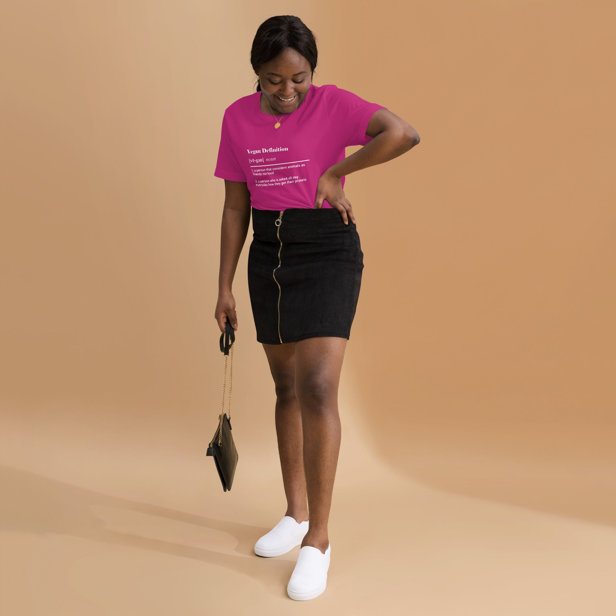 VEGAN DEFINITION UNISEX T-SHIRT