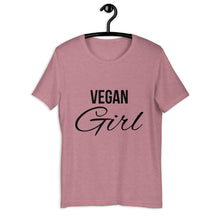 VEGAN GIRL Colored t-shirt