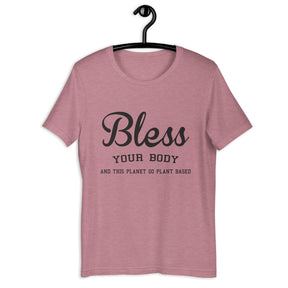 BLESS YOUR BODY Colored t-shirt
