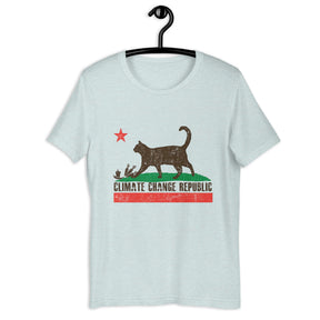 CLIMATE CHANGE REPUBLIC Colored t-shirt