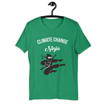CLIMATE CHANGE NINJA Colored t-shirt