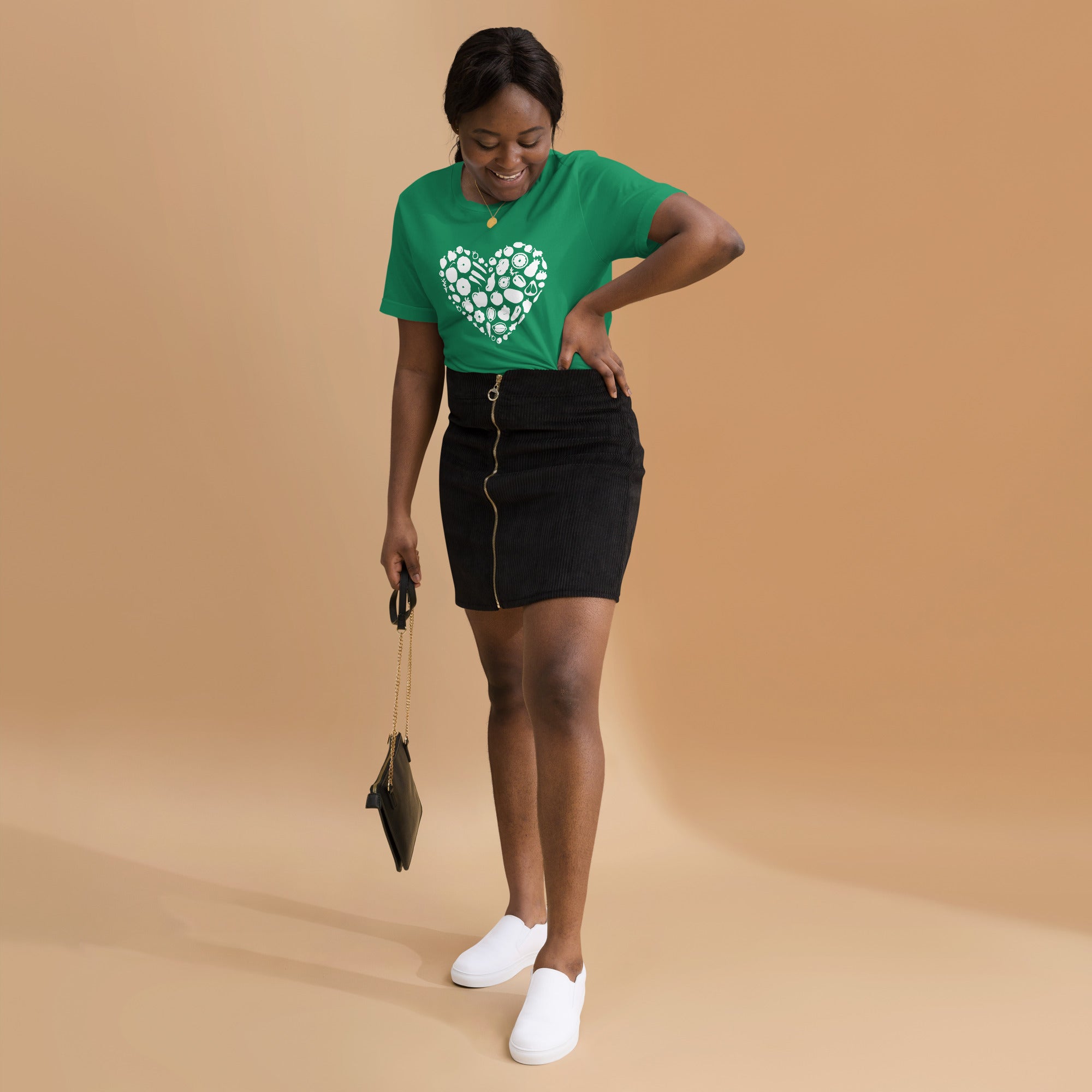 Vegan Heart Unisex t-shirt