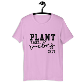 PLANT BASED VIBES Colored t-shirt