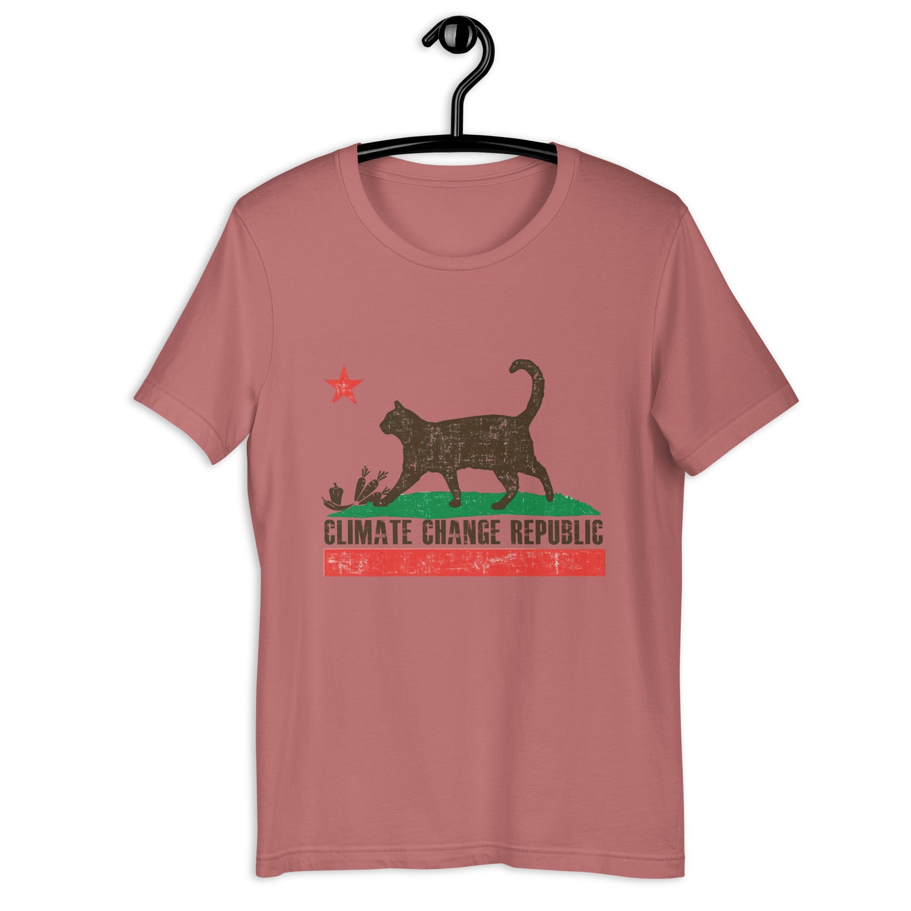 CLIMATE CHANGE REPUBLIC Colored t-shirt