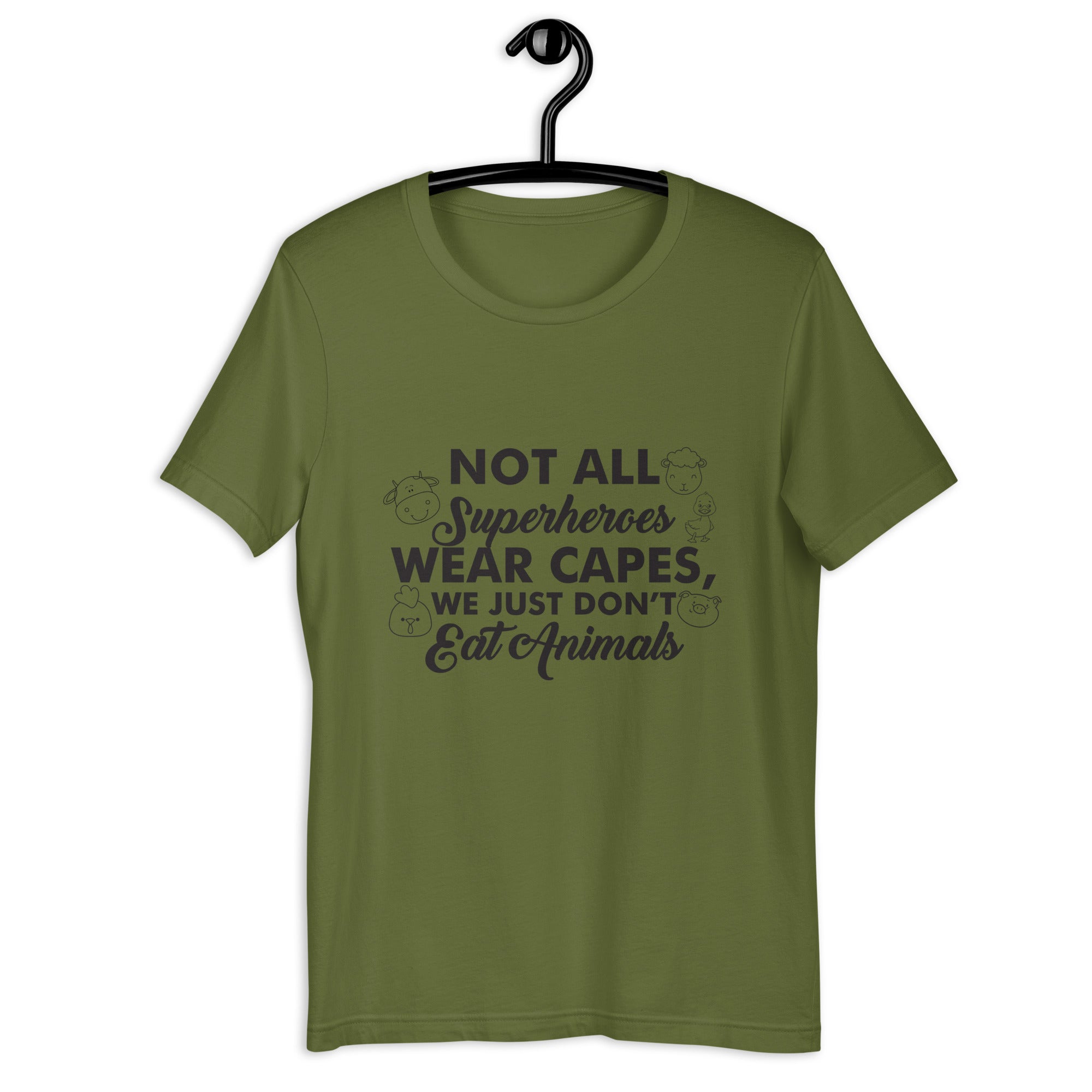 NOT ALL SUPER HEROES UNISEX T-SHIRT
