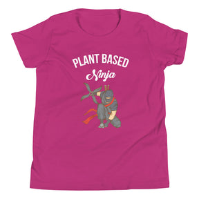 PLANT BASED NINJA Youth Short Sleeve T-Shirt