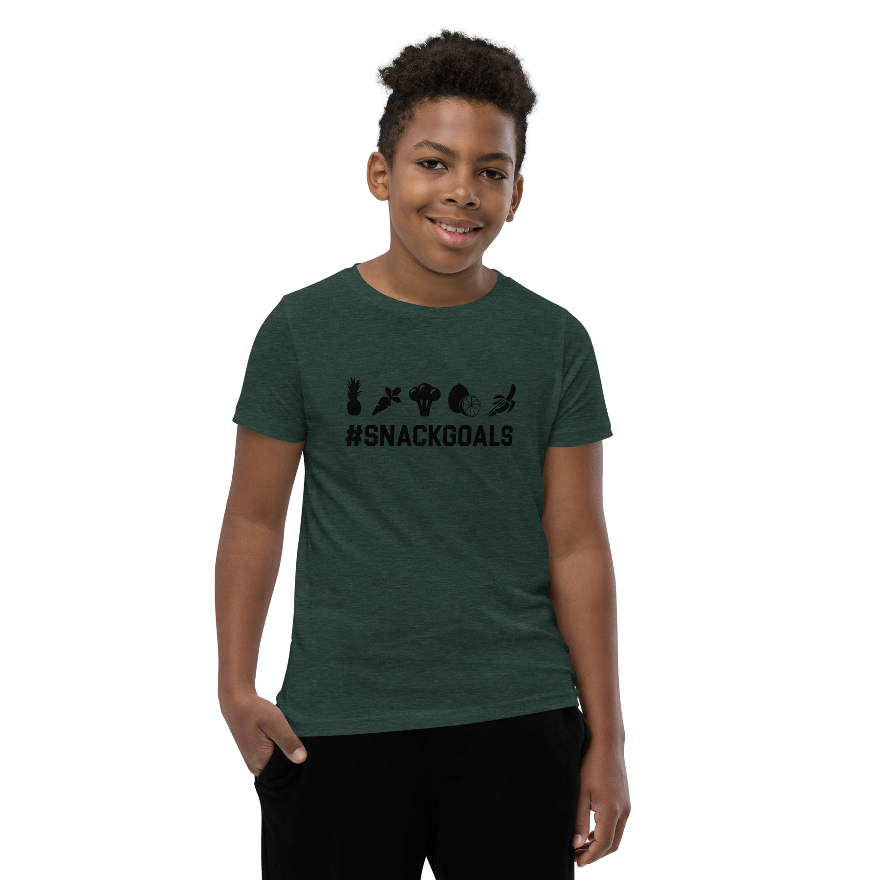 SNACK GOALS Youth Short Sleeve T-Shirt