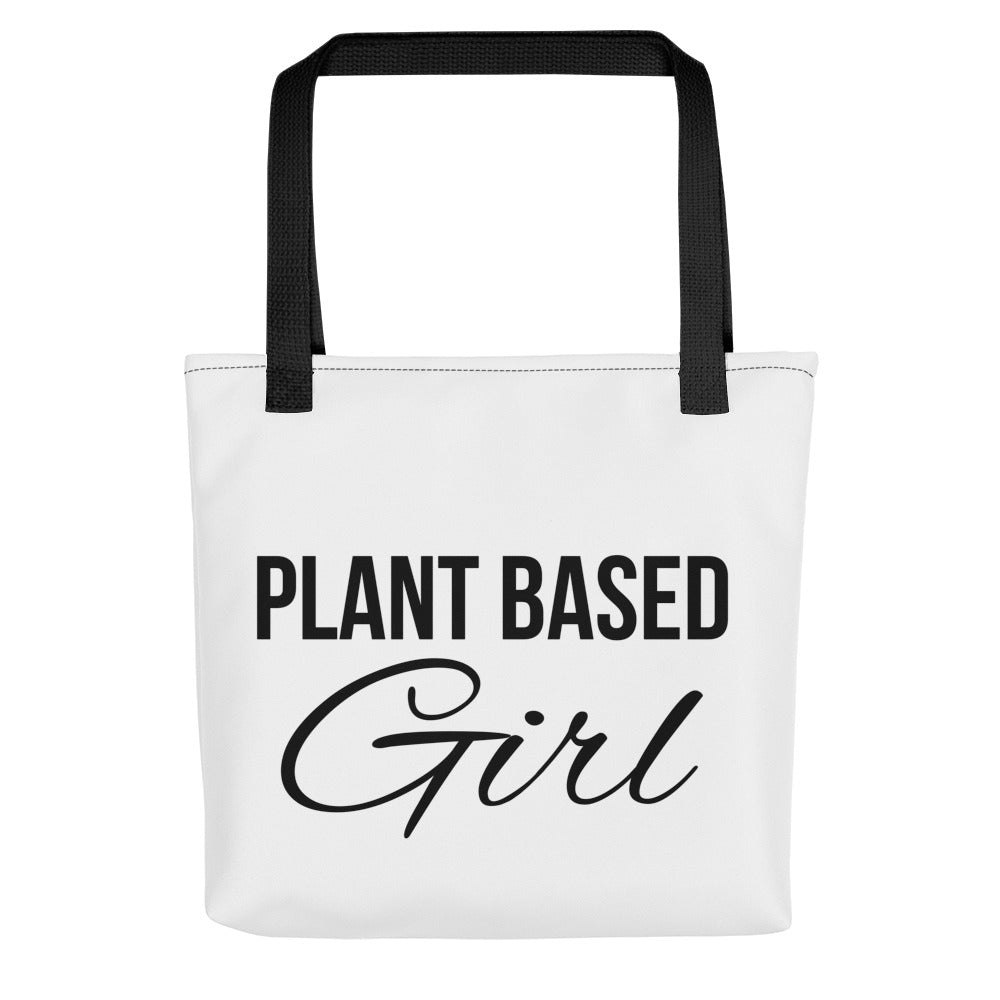 PLANT BASED GIRL Tote bag