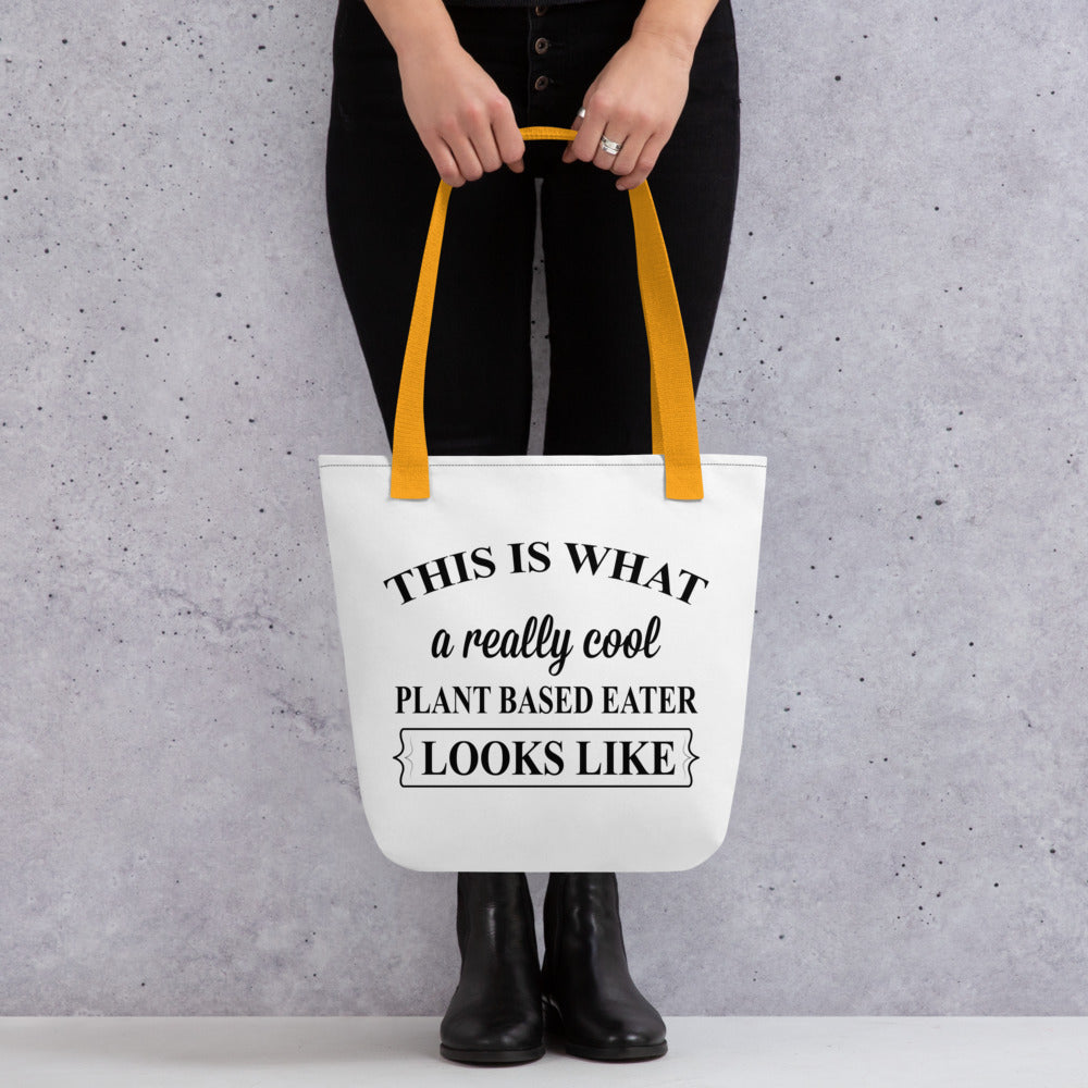 REALLY COOL PLANT BASED EATER Tote bag
