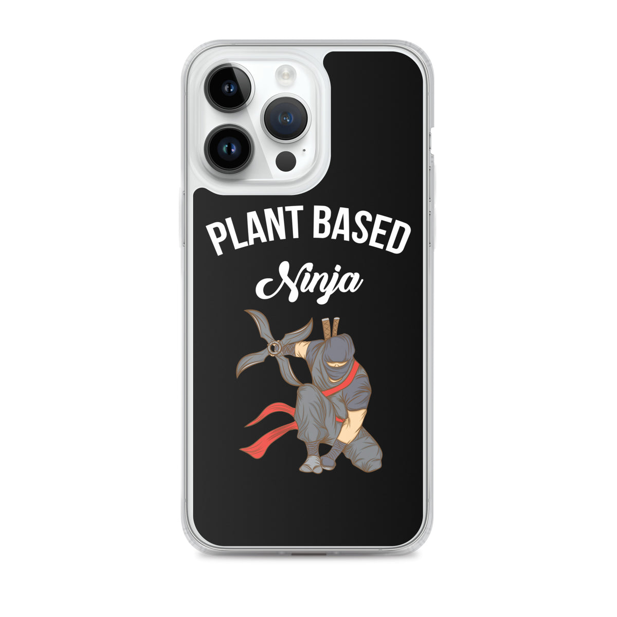 PLANT BASED NINJA Clear Case for iPhone®