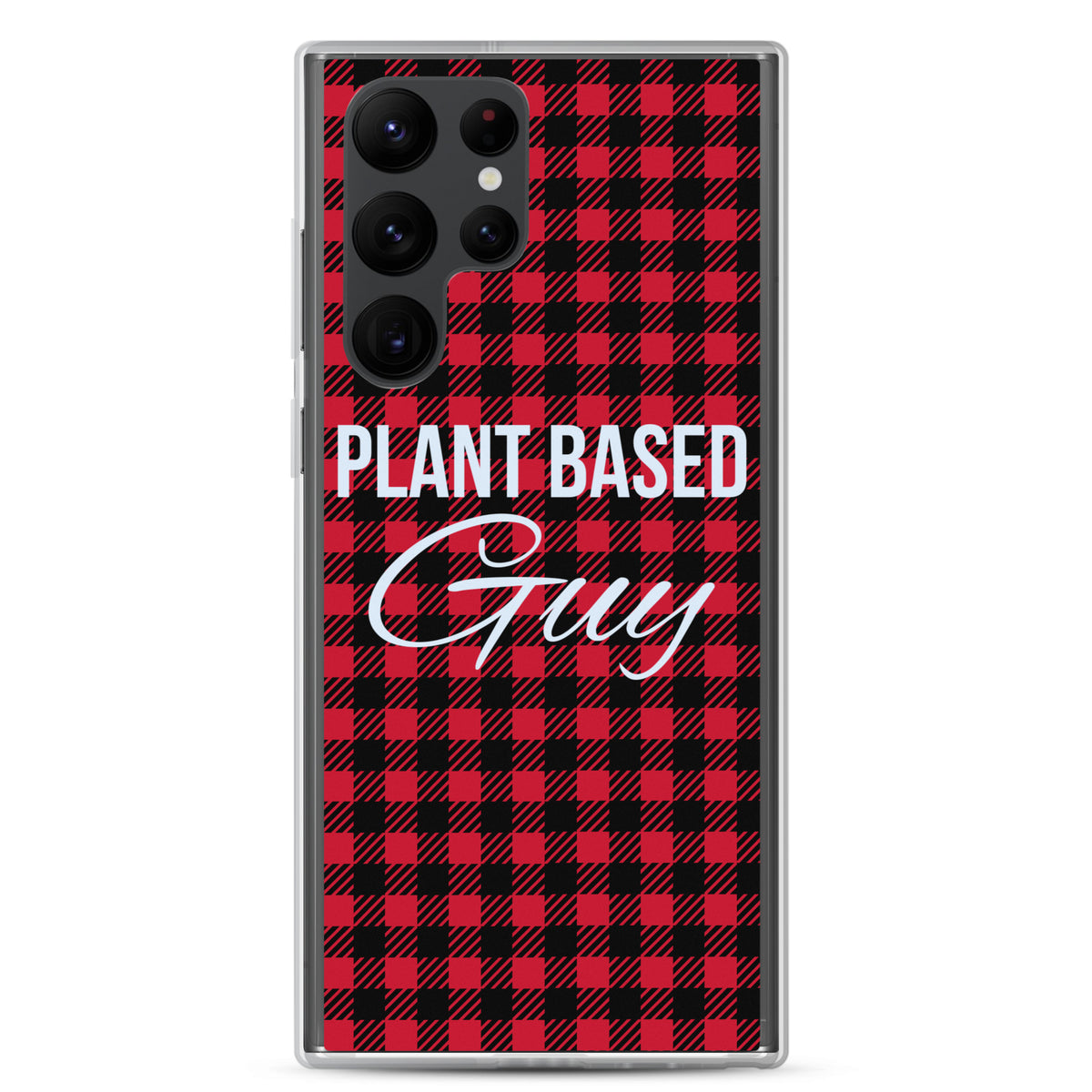 PLANT BASED GUY Clear Case for Samsung®