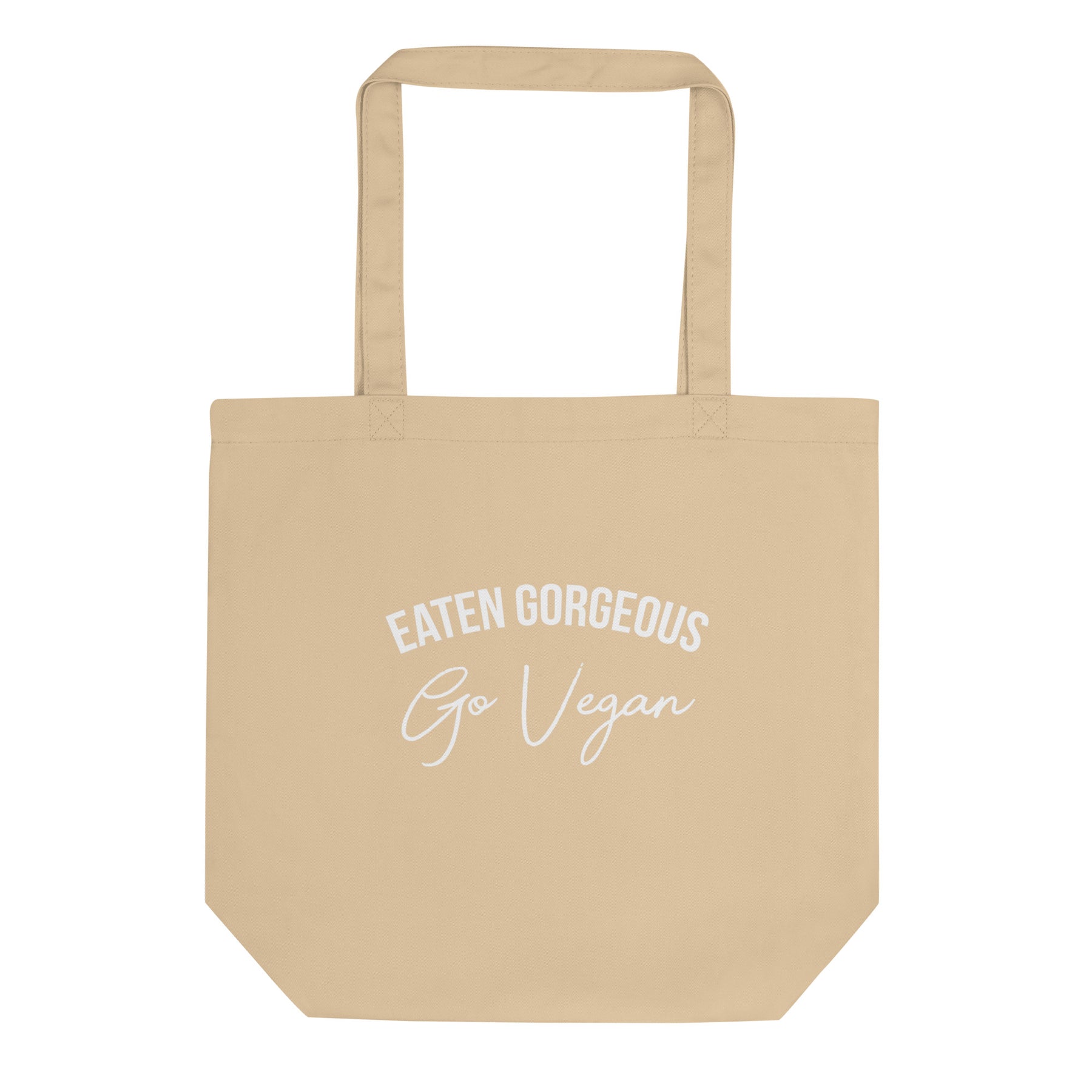 EATEN GORGEOUS GO VEGAN Eco Tote Bag