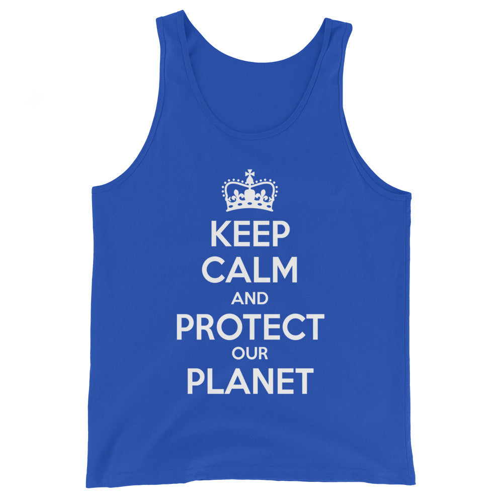 KEEP CALM PROTECT OUR PLANET  Tank Top