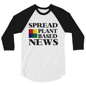 SPREAD PLANT BASED NEWS raglan shirt