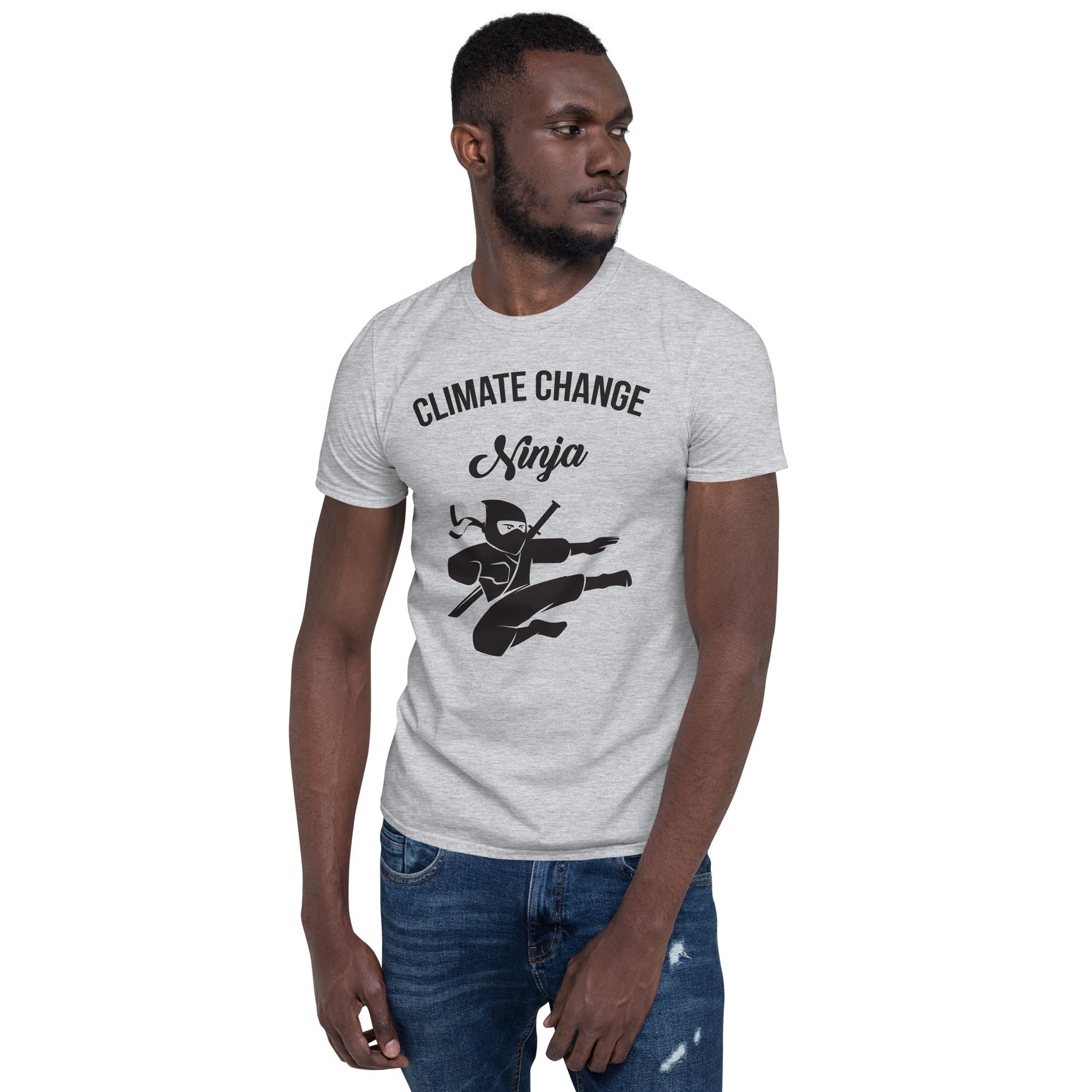 CLIMATE CHANGE NINJA short sleeve T-shirt