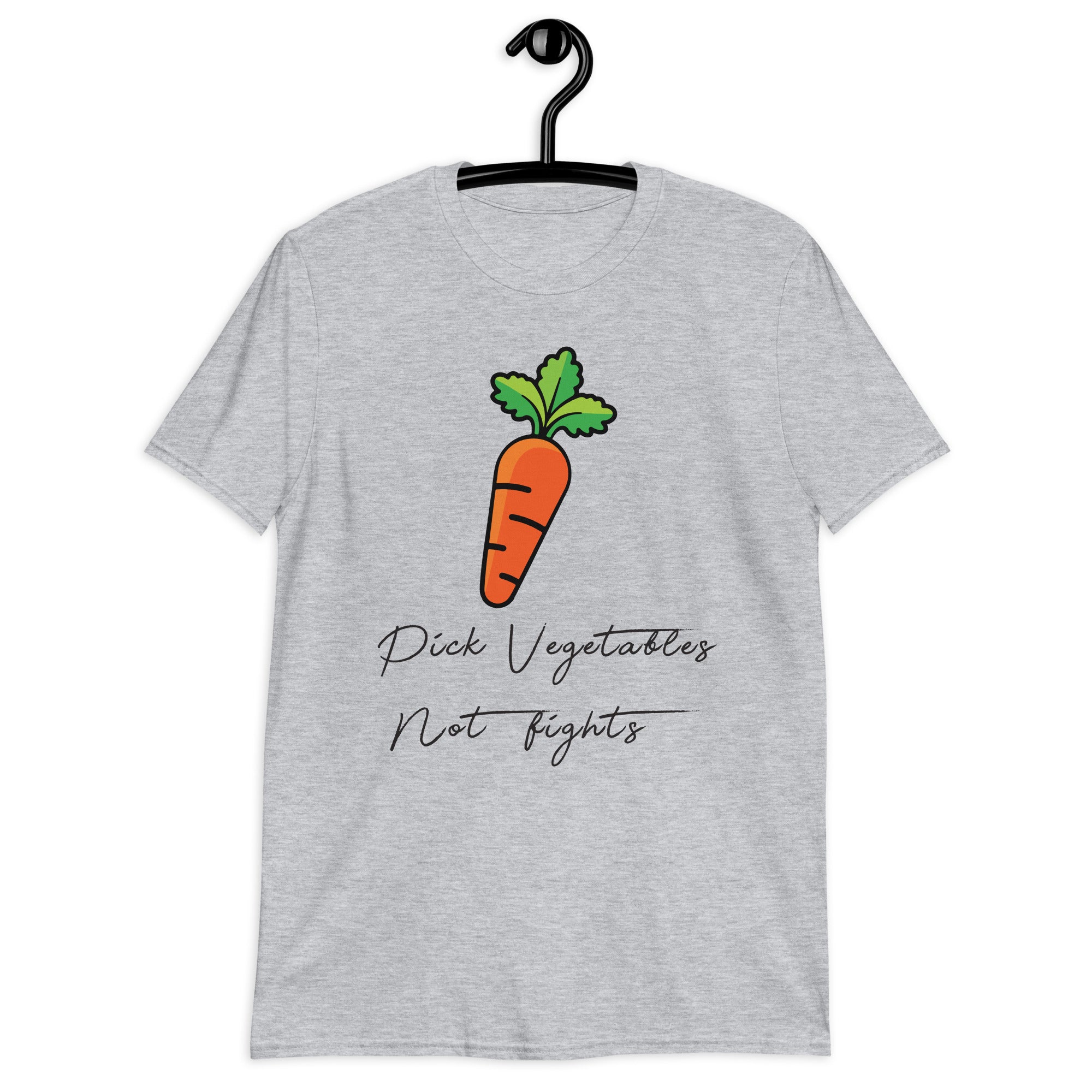 PICK VEGETABLES NOT FIGHTS Short-Sleeve T-Shirt