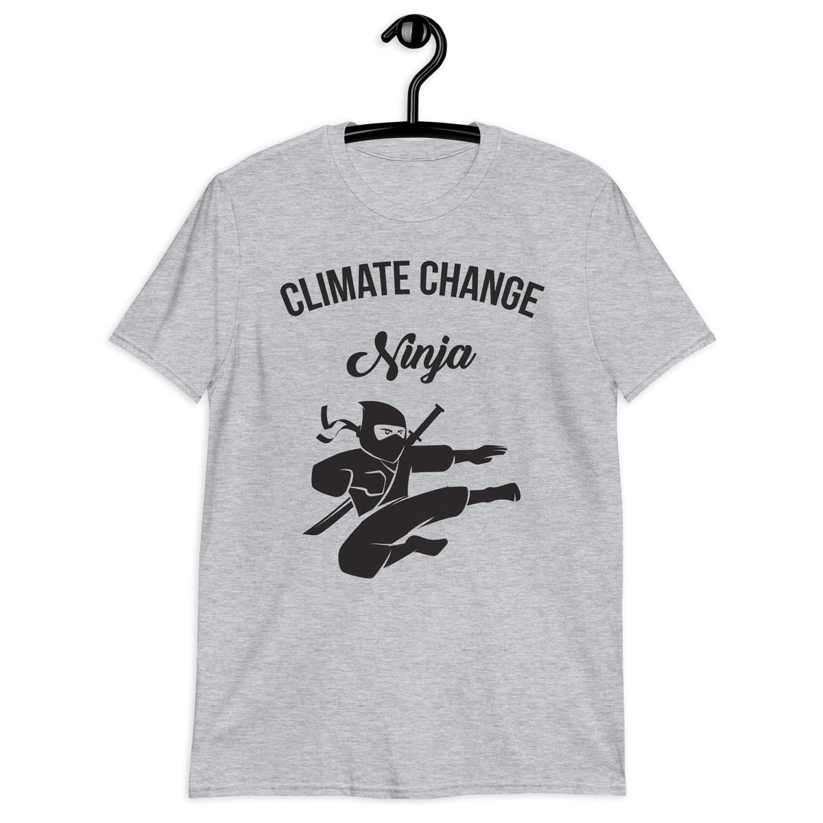 CLIMATE CHANGE NINJA short sleeve T-shirt