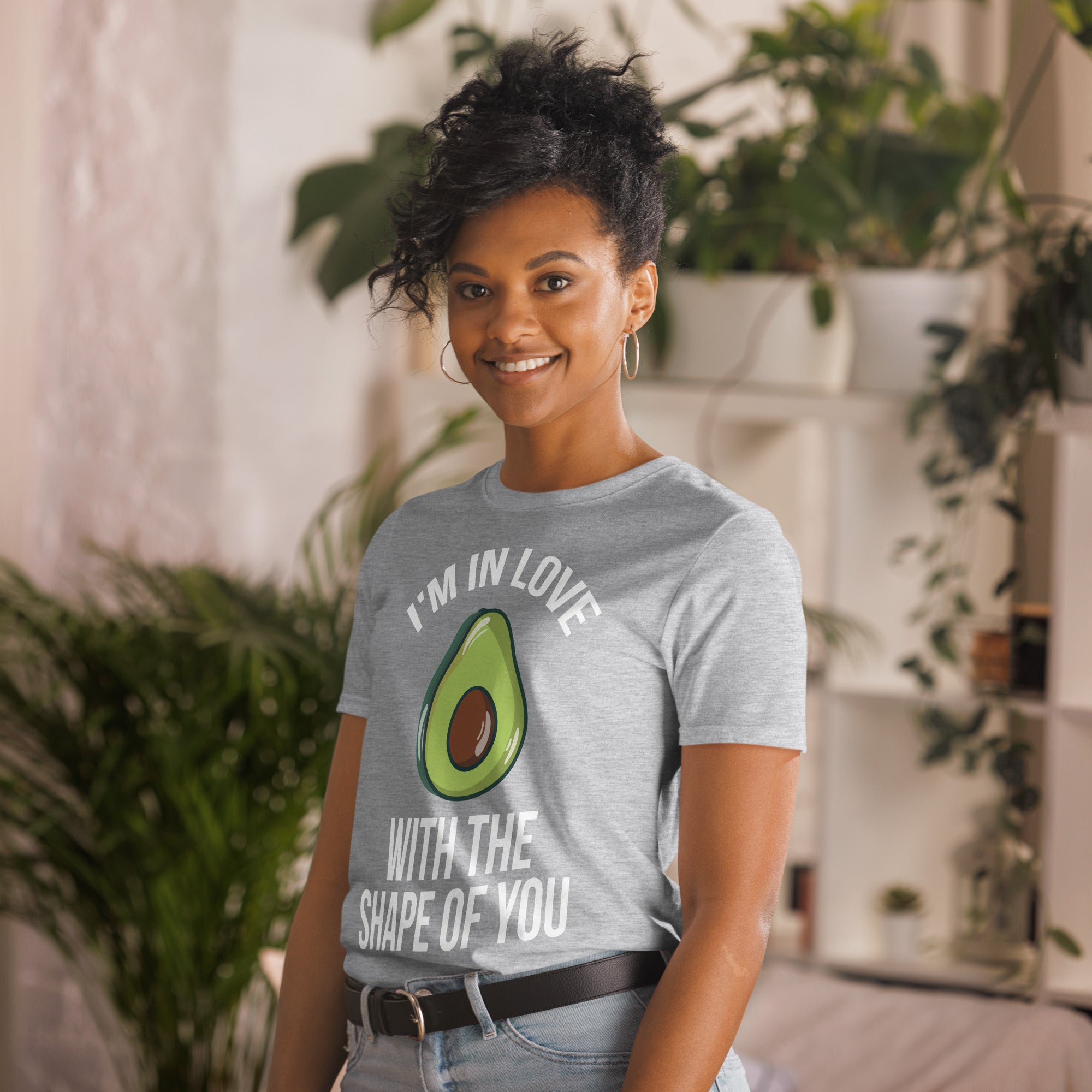 I'm In Love With The Shape Of You Avocado Unisex T-Shirt