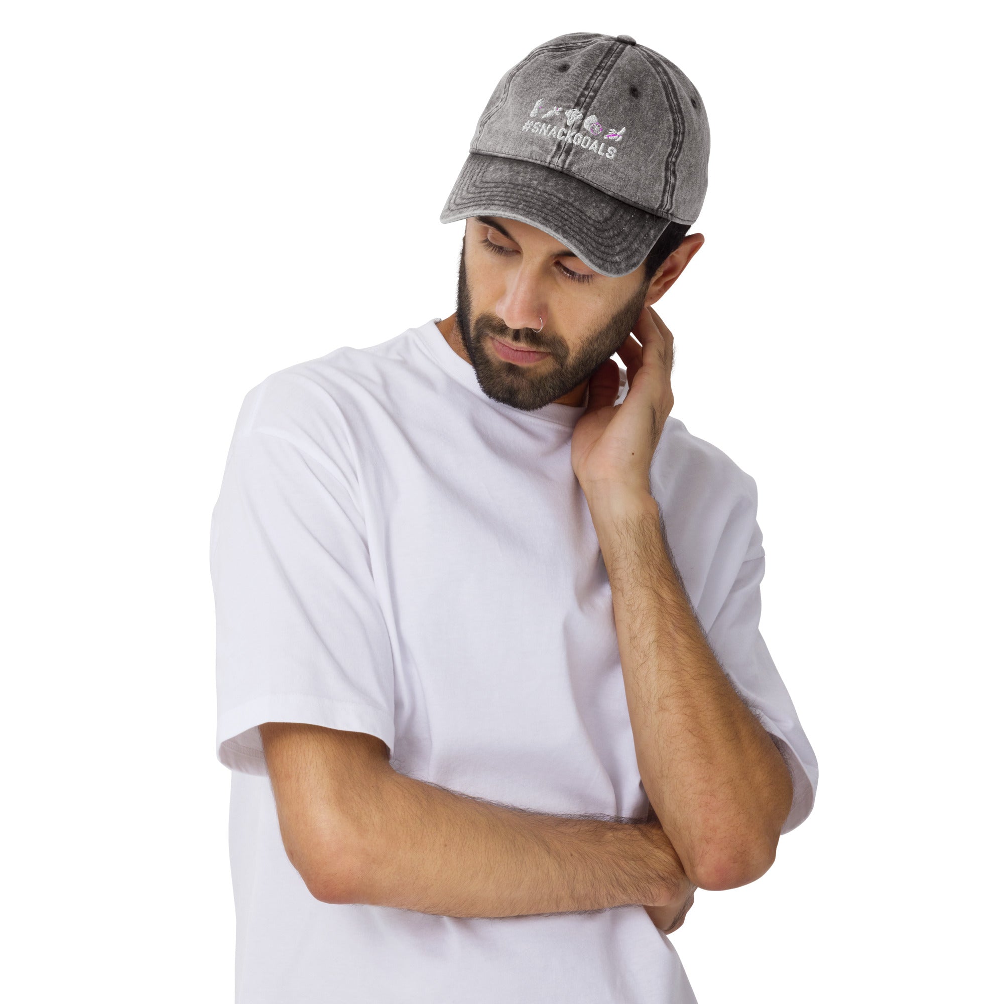 SNACK GOALS Vintage unisex Cap
