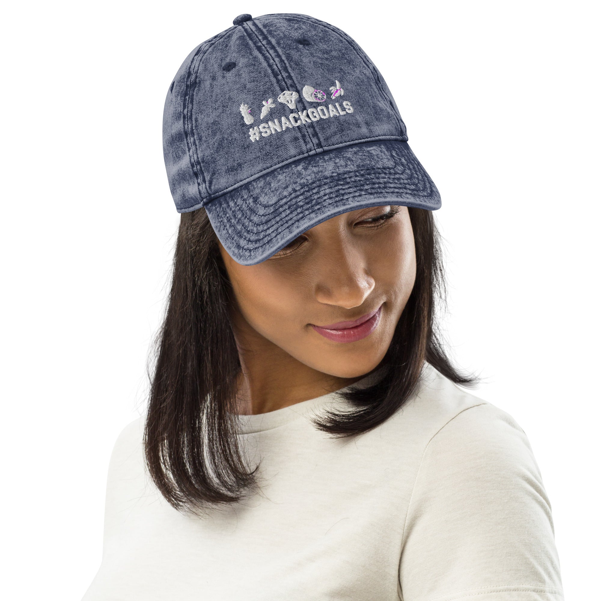 SNACK GOALS Vintage unisex Cap