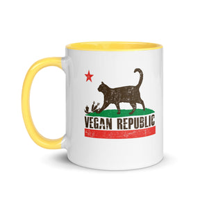 VEGAN REPUBLIC Mug with Color Inside