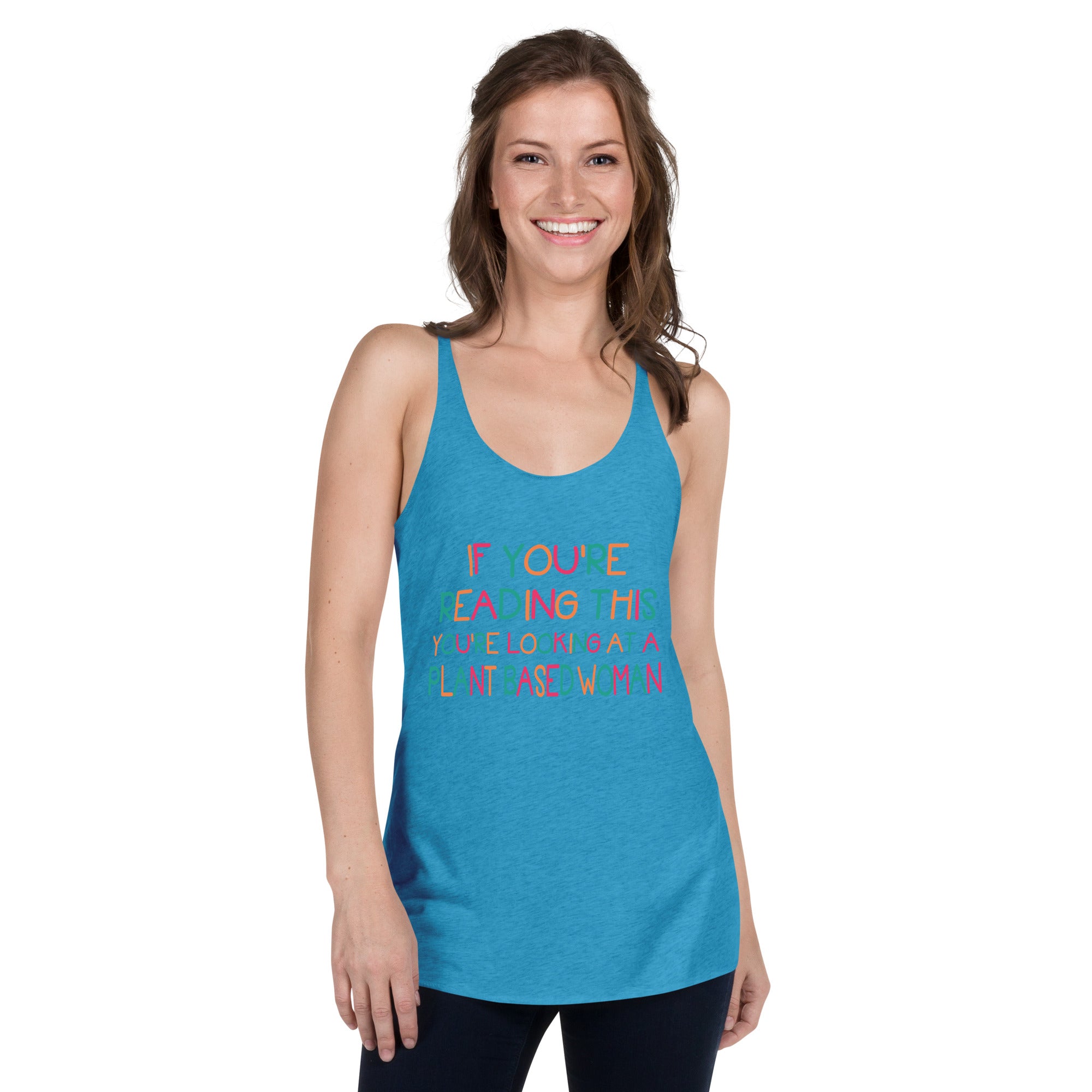 PLANT BASED WOMEN Racerback Tank